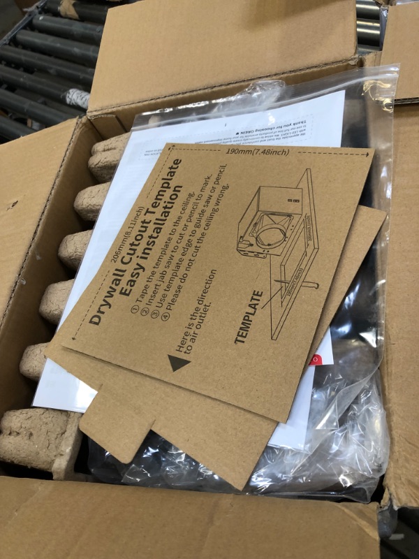 Photo 1 of OREiN Bathroom Exhaust Fan with Light, 12W Bathroom Fan With Dimmable Light, 100 CFM, 1.5 Sones Ventilation Fan Combo for Home, Quiet Energy Star Certified and HVI/ FCC/ ETL Listed, White 5000K