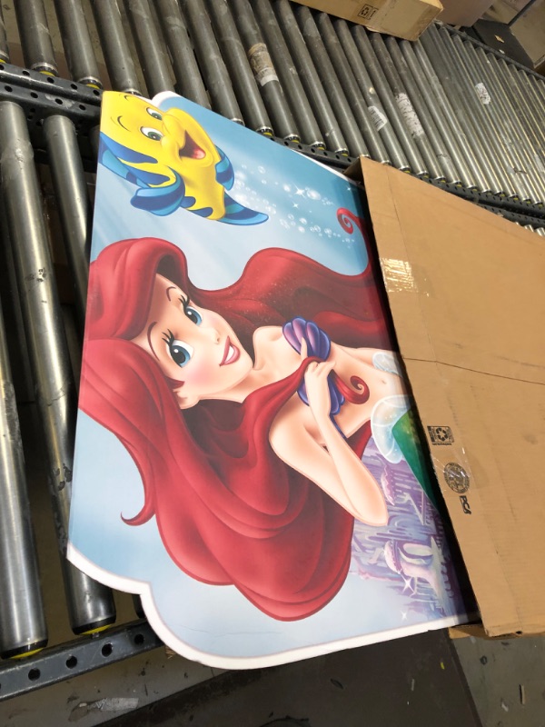 Photo 2 of Advanced Graphics Ariel and Friends Life Size Cardboard Cutout Standup - Disney's The Little Mermaid Ariel & Friends