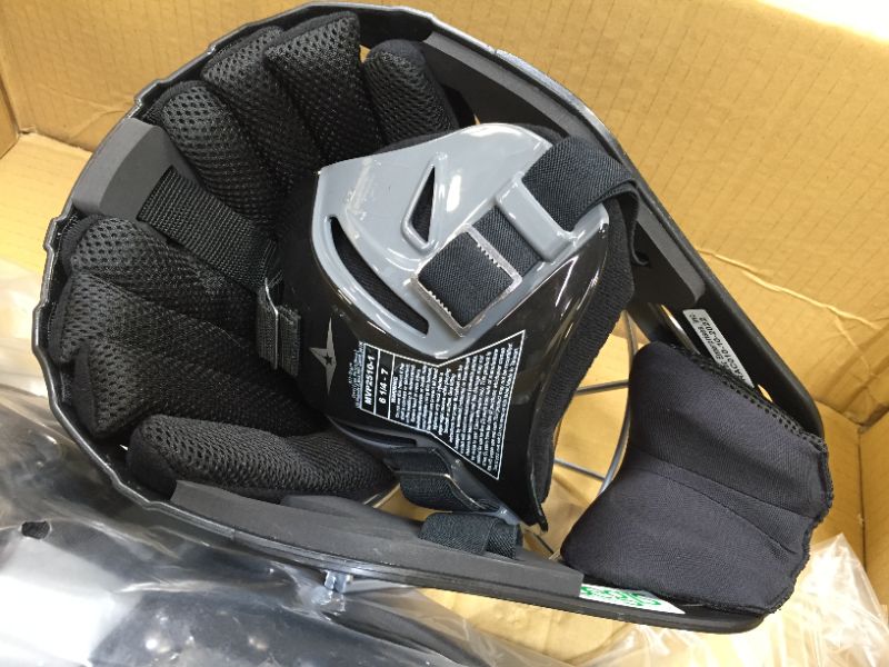 Photo 5 of All-Star System7 Axis NOCSAE Youth Catcher's Package - Black