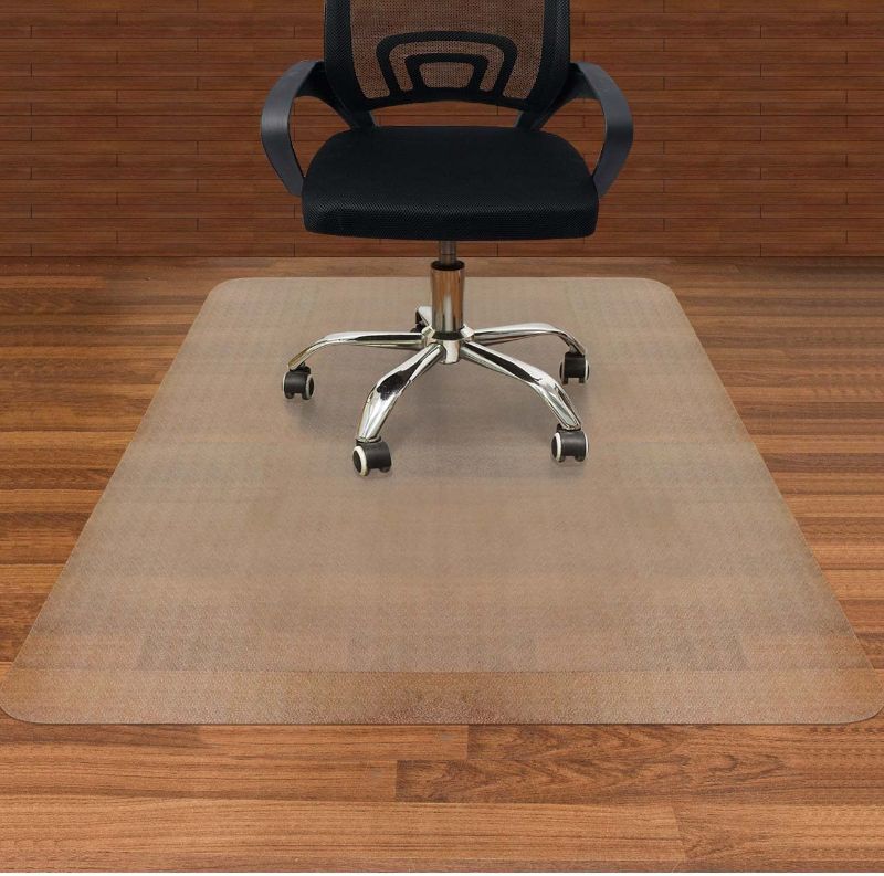 Photo 1 of 1015185991
AiBOB Office Chair Mat for Hardwood Floors, 45 X 53 in, Heavy Duty Floor Mats for Computer Desk, Easy Glide for Chairs, Flat Without Curling, Clear
