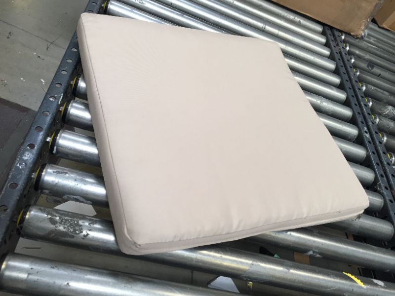 Photo 1 of  Patio Lounge beige cushion seat 20x20