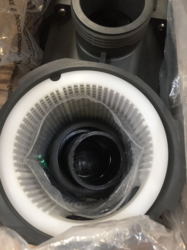 Photo 1 of Aquastrong 2 HP In/Above Ground Single Speed Pool Pump, 115V, 8917GPH, High Flow, Powerful Self Primming Swimming Pool Pumps with Filter Basket