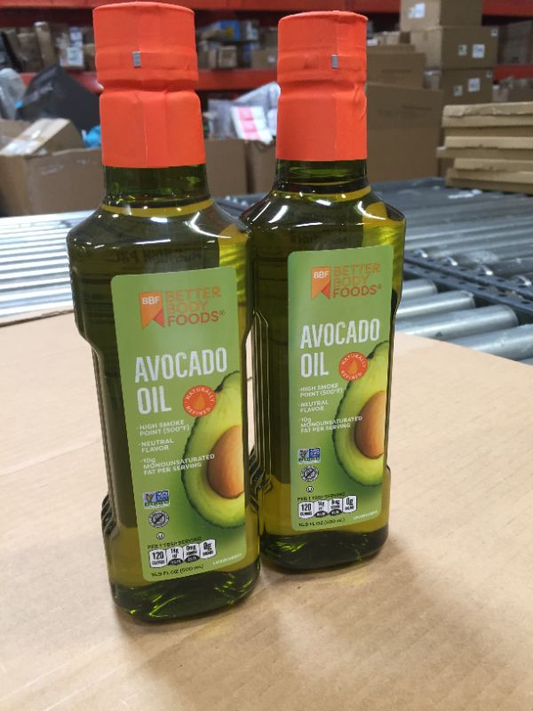 Photo 2 of 2 PACK- BetterBody Foods Pure Avocado Oil, 16.9 Fl Oz