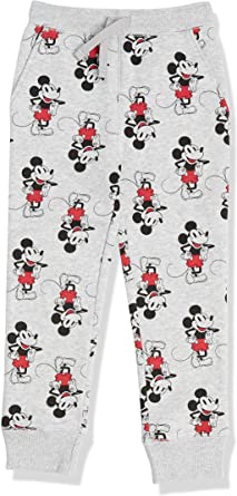 Photo 1 of Amazon Essentials Disney Toddlers' Fleece Jogger Sweatpants, X-SMALL