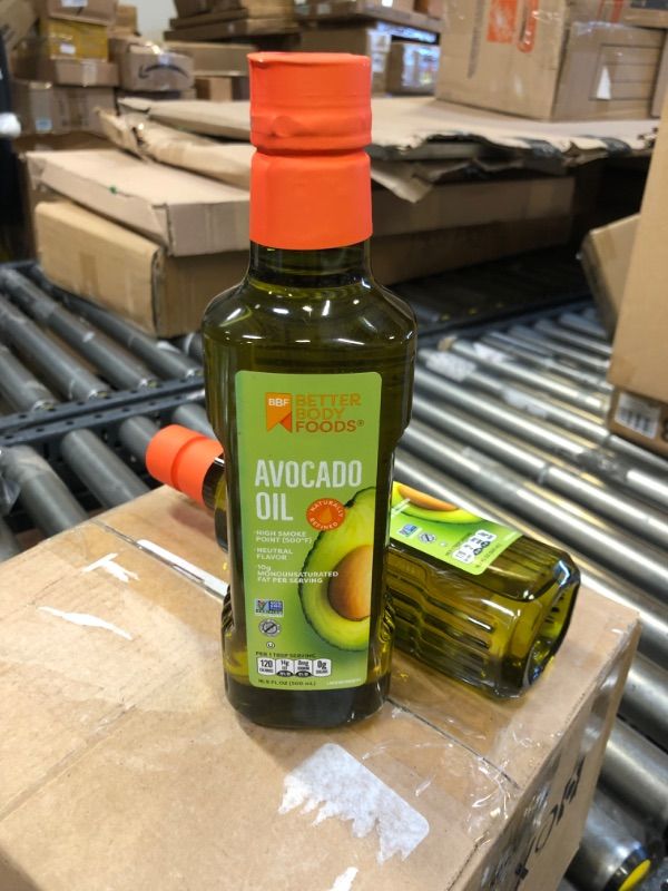 Photo 1 of 2-- BetterBody Foods Pure Avocado Oil, 16.9 Fl Oz 7/29/2023