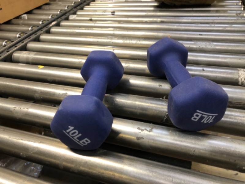 Photo 1 of 2 10LB WEIGHTS Amazon Basics 