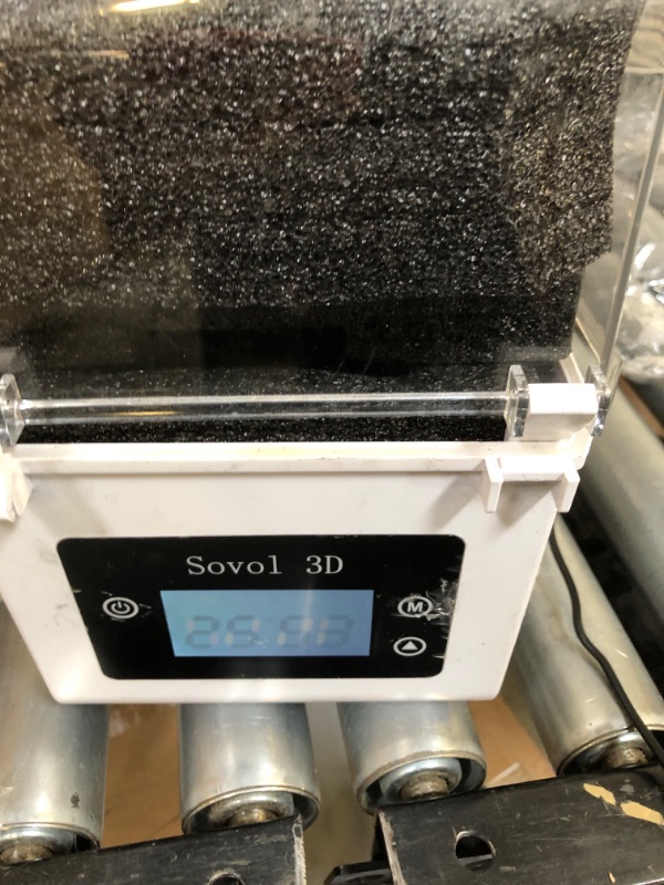 Photo 1 of Sovol Filament Dryer, SH01 Filament Dehydrator 3D Printer Spool Holder, Dry Box for Keeping Filament Dry During 3D Printing, Compatible with 1.75mm, 2.85mm Filament and PLA PETG TPU ABS Material White