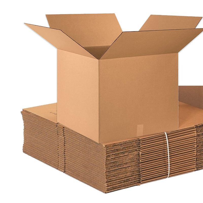 Photo 1 of 24X 24 X 20 CARDBOARD BOXES (PACK OF 20)