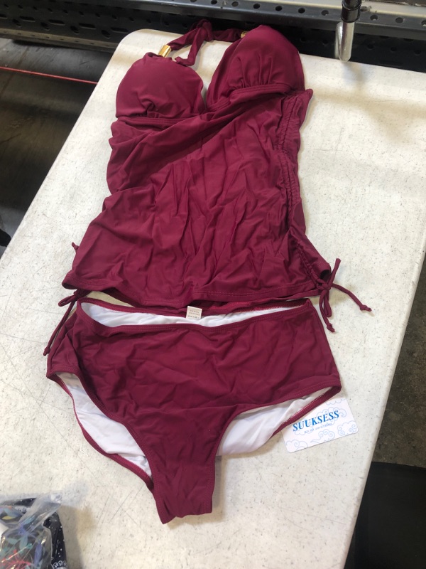 Photo 1 of 2 PIECE BATHING SUIT SIZE LARGE 