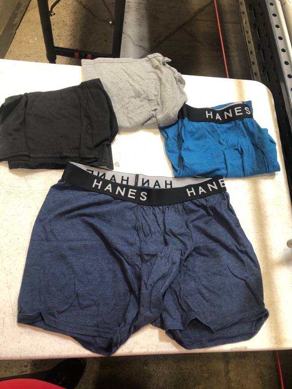 Photo 1 of 4 PACK HANES SIZE LARGE 