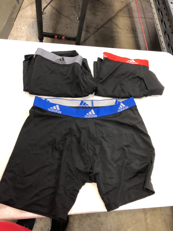 Photo 2 of adidas Men's Performance Trunk Underwear (3-Pack) L