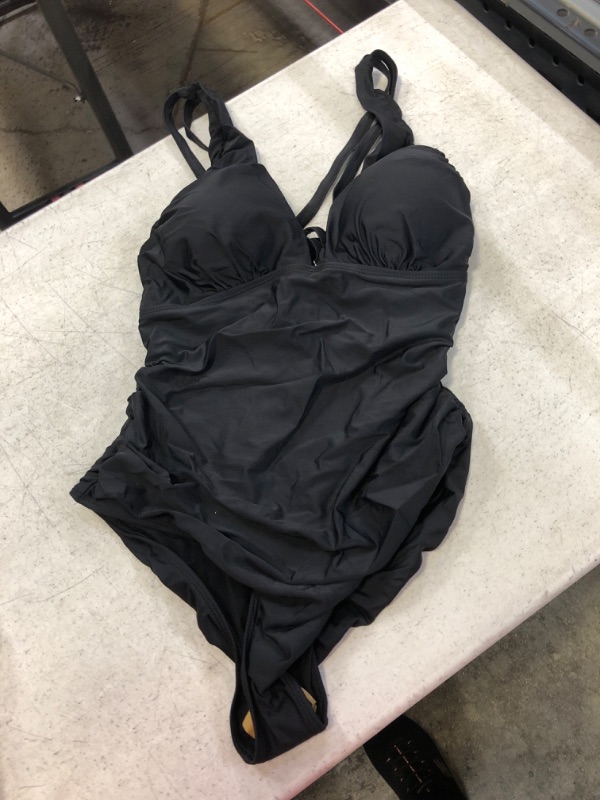 Photo 1 of BLACK ONE PIECE BATHING SUIT XL