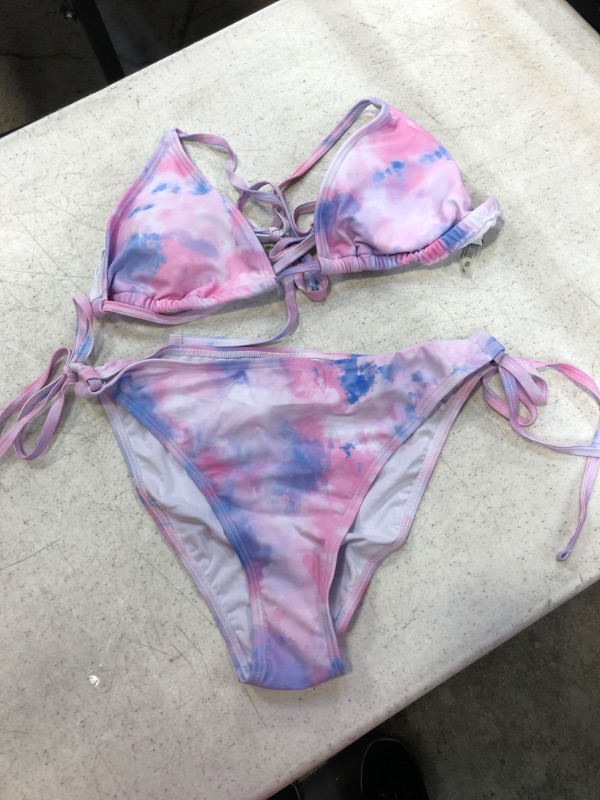 Photo 1 of 2 PIECE BIKINI BATHING SUIT SIZE MEDIUM 