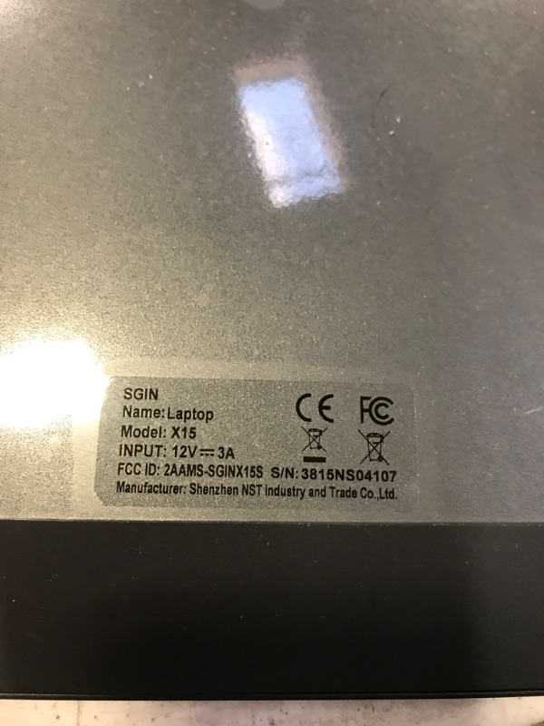 Photo 1 of SGIN 15.6 Inch Laptop Windows 11 Laptops 12GB DDR4 512GB SSD (TF 512GB), Intel Celeron N5095 Processor(Up to 2.9GHz), FHD 1920x1080 Notebook with 2xUSB 3.0, Dual Band WiFi, Bluetooth 4.2(Gray)
