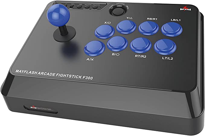 Photo 1 of Mayflash F300 Arcade Fight Stick Joystick for Switch, Xbox Series X, PS4,PS3, Xbox One, Xbox 360, macOS, Windows, Steam Deck, NeoGeo mini, NeoGeo Arcade Stick Pro
