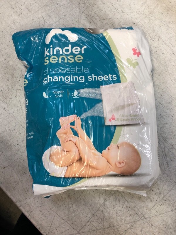 Photo 1 of Kindersense® Disposable Changing Sheets for Baby Diaper (125 Sheet