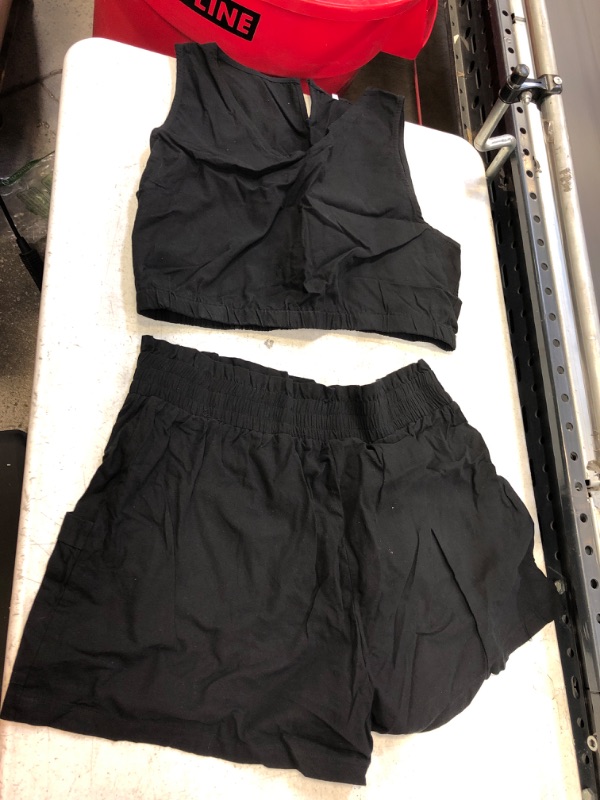 Photo 1 of 2 PIECE BLACK OUTFIT XL 