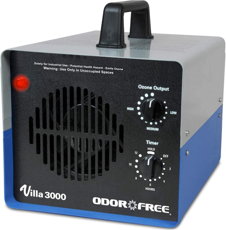 Photo 1 of OdorFree Villa 3000 Ozone Generator for Eliminating Odors, permanently removing Tobacco, Pet and Musty Odors at their Source - Easily Treats Up To 3000 Sq Ft
