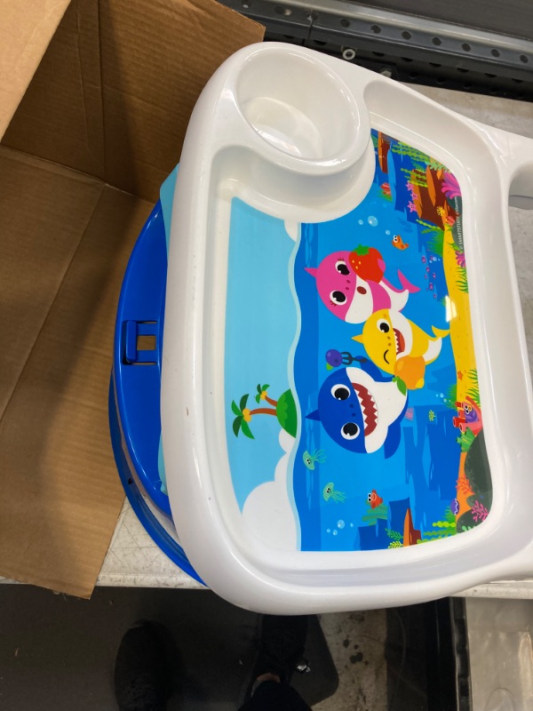 Photo 3 of Baby Shark Mealtime Booster Seat