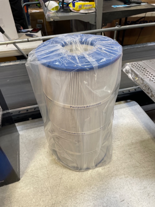 Photo 3 of POOLPURE PLFPXST100 Pool Filter Replaces Hayward X-Stream CC1000,CCX1000-RE,Pleatco PXST100,Unicel C-8311,Filbur FC-1285,817-0100N/P,Waterway Clearwater II/Pro Clean 100,L x OD: 17 3/8"x 8 15/16"1Pack