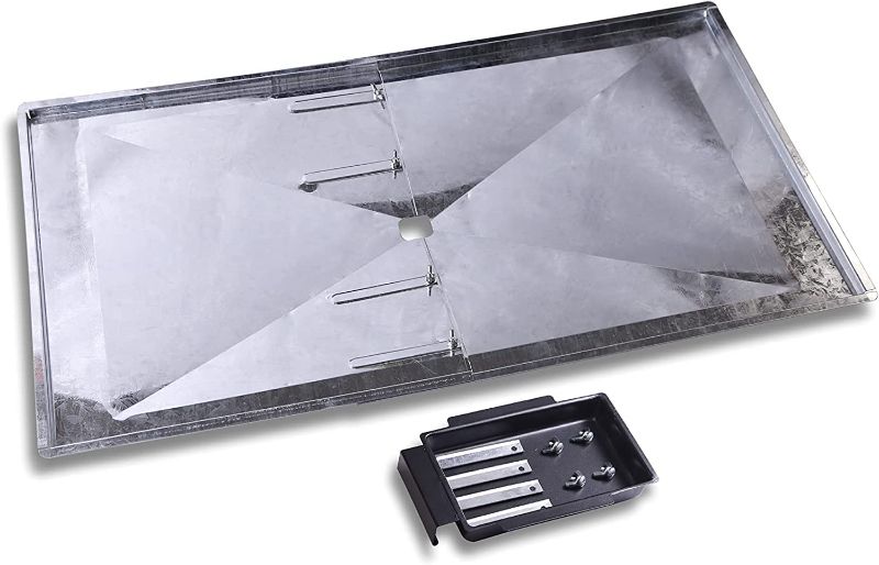 Photo 1 of  Replacement Grease Tray Set for BBQ Grill 20 X 15