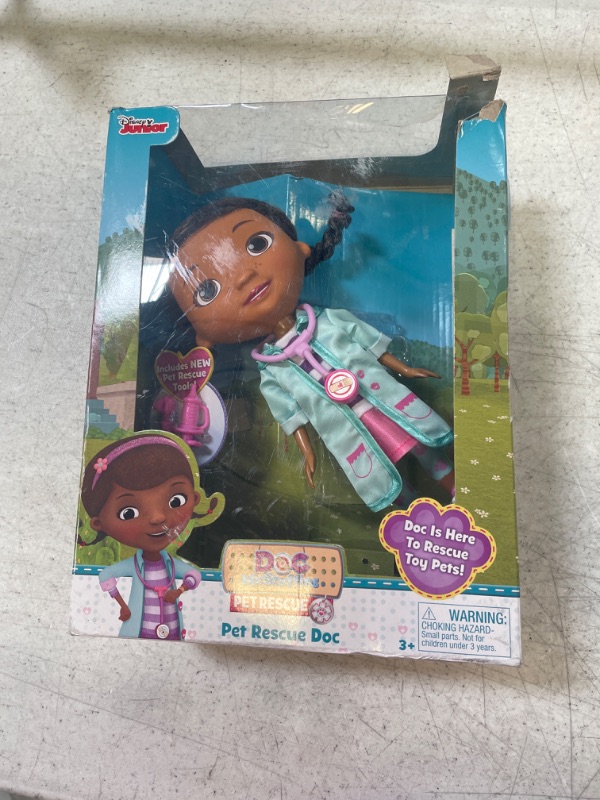 Photo 2 of Disney Junior Doc McStuffins Pet Rescue 8.5 Inch Doc Doll and Accessories, by Just Play