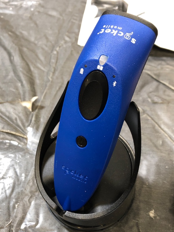 Photo 3 of SOCKET Scan S700, 1D Barcode Scanner, Blue & Charging Dock (CX3465-1933)