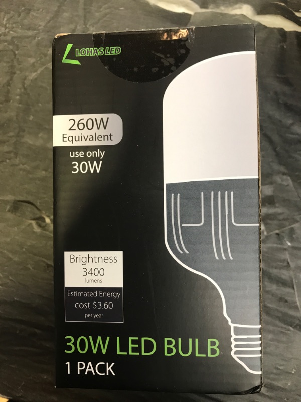 Photo 2 of 30-Watt LOHAS Led Garage Light Bulb "It's my Light" - NIB
