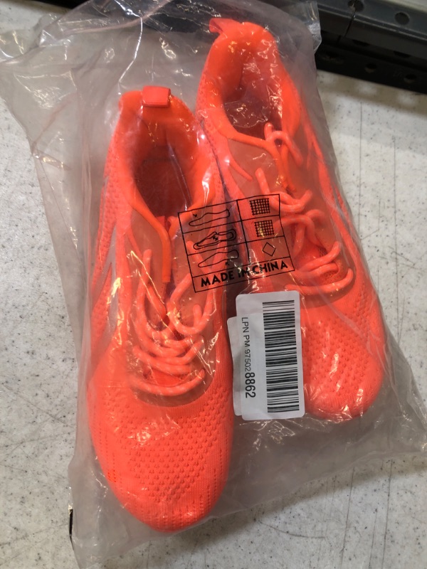 Photo 1 of 38 ---  Mens neon orange shoes 