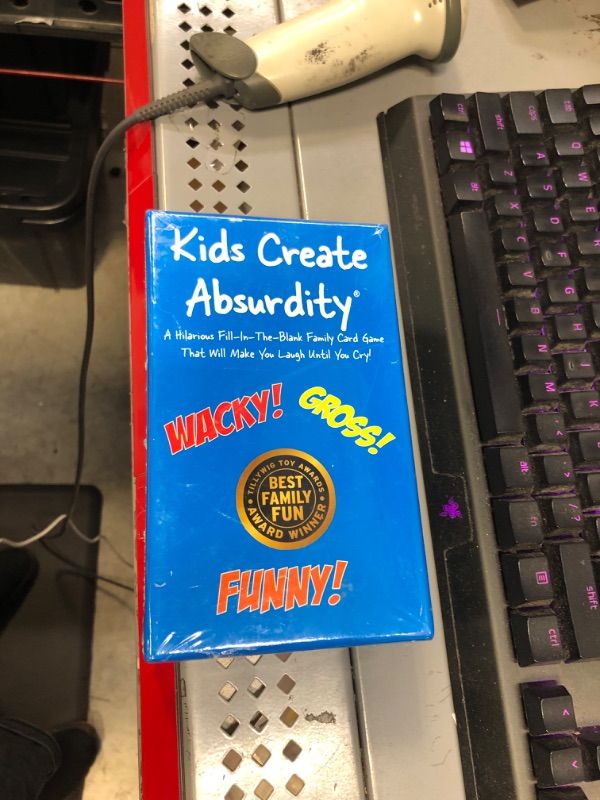 Photo 2 of Kids Create Absurdity: Hilarious Card Game for Kids Family Game Night- A Funny Fill in The Blank Card Game-Travel Road Trip Summer Camping Boys Girls