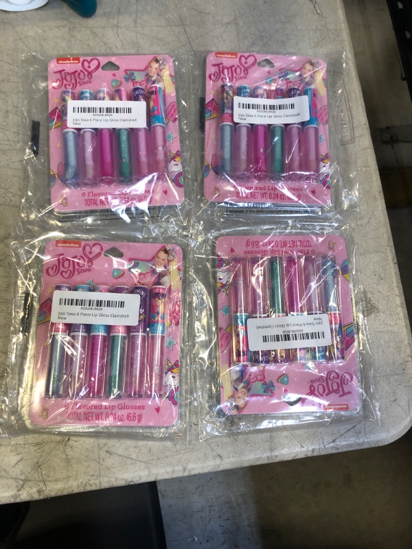 Photo 1 of 4pack JoJo Siwa Lip gloss