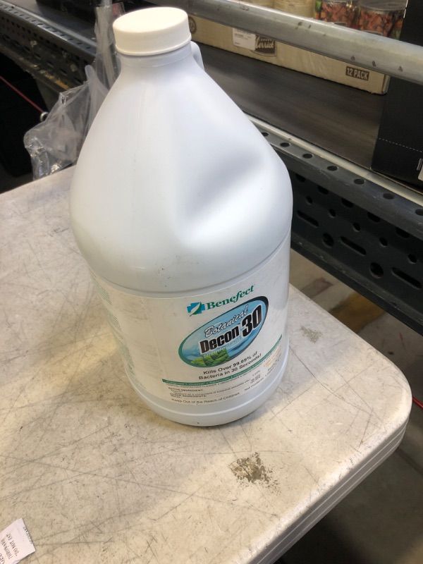 Photo 2 of Benefect Botanical Decon 30 Disinfectant Cleaner - All Natural Formula for Effective Cleaning Power - Ideal for Restoration Jobs & Water Damage - 1 Gallon