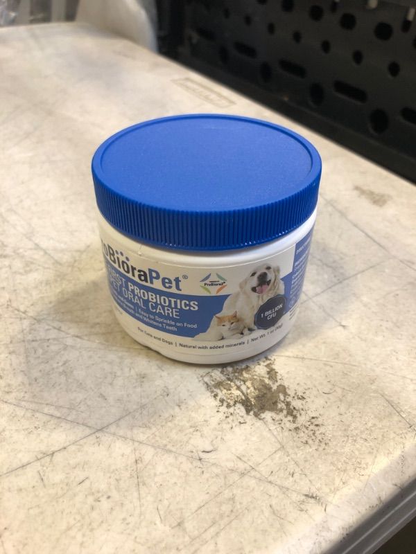 Photo 1 of ProBiora Pet Dental Probiotics Oral Care Powder for Cats and Dogs