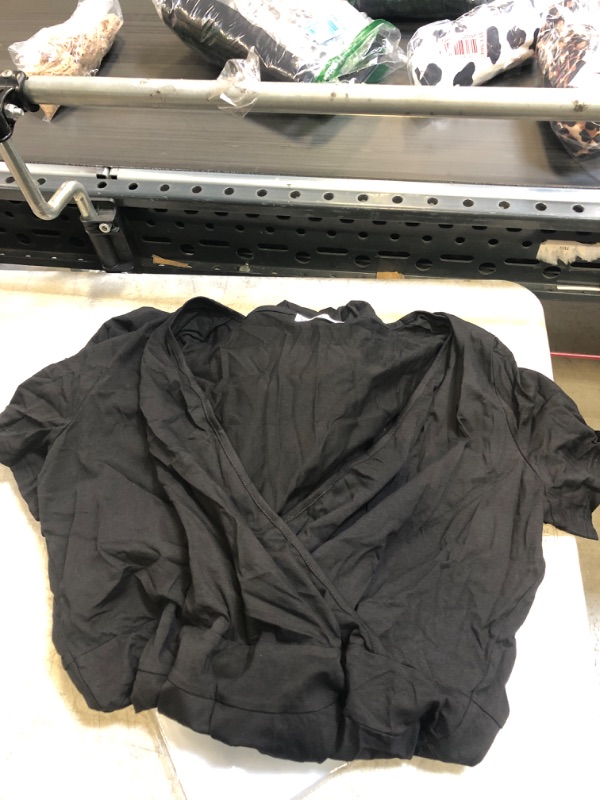 Photo 1 of BLACK V NECK DRESS ( SIZE: XXL) 