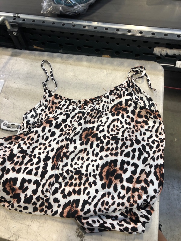 Photo 1 of ANIMAL PRINT SPAGHETTI STRAP JUMPER ( SIZE: SM) 