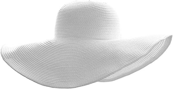 Photo 1 of Ayliss Women Floppy Derby Hat Wide Large Brim Beach Straw Sun Cap
