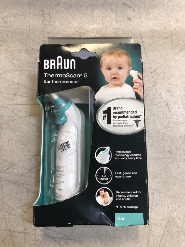 Photo 2 of  Braun ThermoScan Ear Thermometer with ExacTemp Technology

