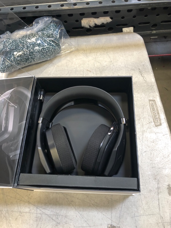 Photo 5 of Alienware Wireless Gaming Headset–Aw988 –7.1 Surround Sound- RGB Alienfx -Boom Noise-Cancelling Mic -Sports Fabric Earcups -Works W/ PS4, Xbox One, Nintendo Switch & Mobile Devices Via 3.5mm Connector