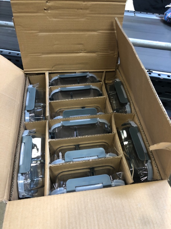 Photo 1 of 10 PC GLASS TUPPERWARE 