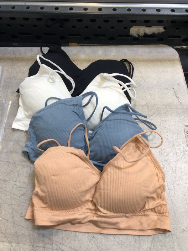 Photo 1 of 4 PC PUSH UP LOUNGE BRAS ( SIZE: SM ) 