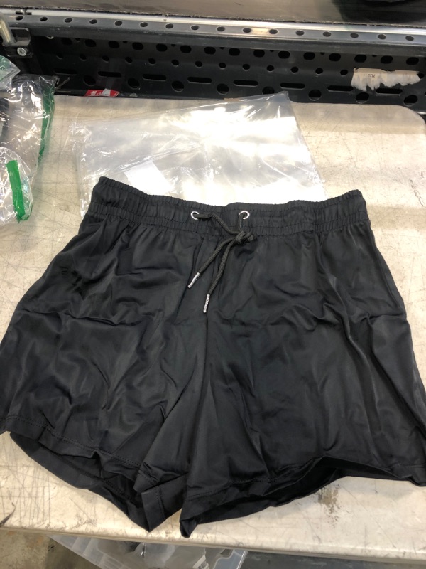 Photo 1 of BLACK SWIM SHORTS ( SIZE:MEDIUM) 