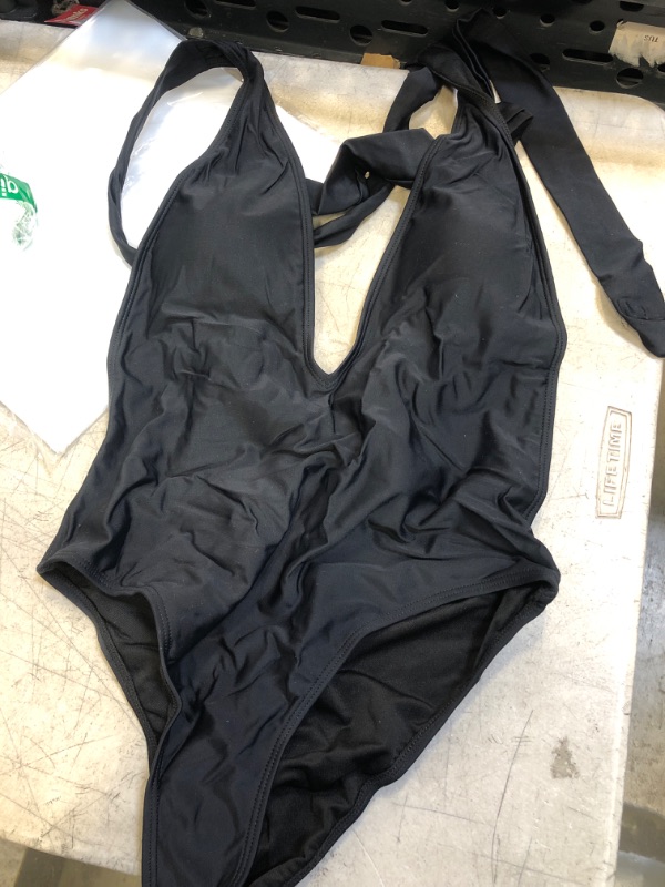 Photo 1 of BLACK ONE PIECE SWIM SUIT ( SIZE: XL ) 