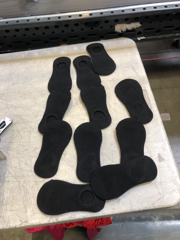 Photo 1 of 11 PC FLAT BLACK SOCKS 