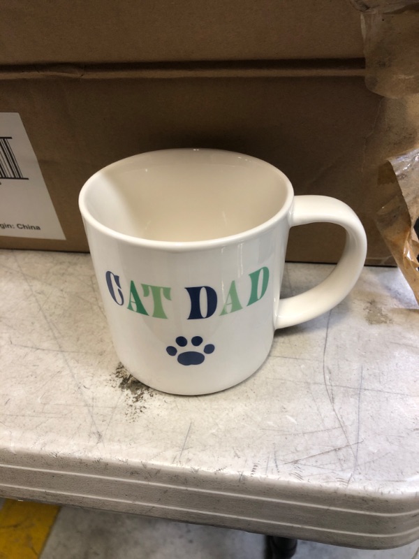 Photo 1 of 5 PC CAT DAD MUGS 