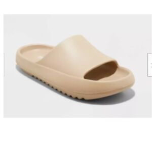 Photo 1 of  Air cushioned cloud comfortable Slide Sandals Size 44 Taupe