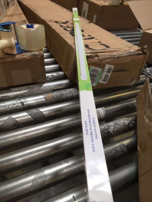 Photo 2 of 4 Foot T8 LED Tube Light 36W for 45.8" F48T12 60W White Fluorescent Bulb Replacement,Not Rotate R17d HO Base,High Brightness 6500K,Dual-End Powered,Ballast by Pass,Shop Lighting