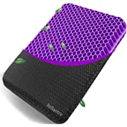 Photo 1 of Airllantry Purple Gel Seat Cushion, Gel Seat Cushion for Long Sitting– Back Pain