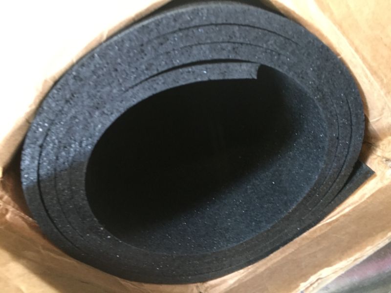 Photo 1 of 4ft wide roll of rubber mat 