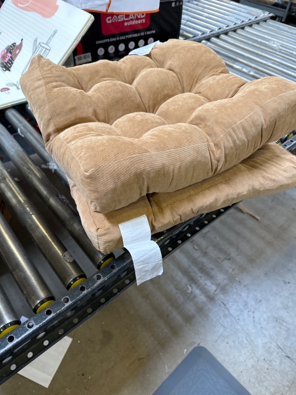 Photo 1 of 2 Outdoor Patio Seat Cushions -- clean before setting up 