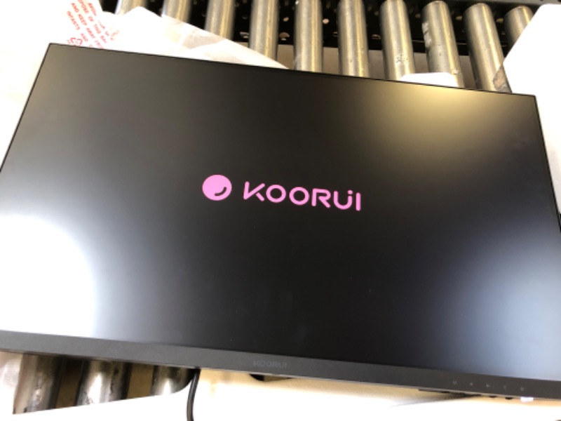 Photo 3 of KOORUI 27 Inch QHD Gaming Monitor 144 Hz, VA, 1ms, DCI-P3 90% Color Gamut, FreeSync G-Sync Compatible, (2560x1440, HDMI, DisplayPort) Black 27inch/144HZ/QHD/VA